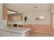 View of the kitchen with breakfast bar and ample counterspace at 7232 Vista Bonita Dr, Las Vegas, NV 89149