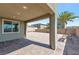 This home has a spacious backyard patio, perfect for entertaining or relaxing at 754 Tallgrass St, Las Vegas, NV 89138