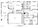 Floor plans shows layout with bedrooms, baths, kitchen and living areas at 8116 Kokoma Dr, Las Vegas, NV 89128