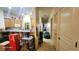 Hallway offering access to the kitchen, bedroom and other rooms of the residence at 864 Chianti Way, Mesquite, NV 89027