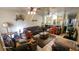 Bright living room boasts ample natural light and open layout, perfect for entertaining and everyday living at 864 Chianti Way, Mesquite, NV 89027
