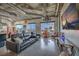Stylish living area with floor-to-ceiling windows offering city skyline views, perfect for entertaining at 900 S Las Vegas Blvd # 1208, Las Vegas, NV 89101