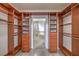Well-organized walk-in closet with ample shelving and storage space at 900 S Las Vegas Blvd # 1208, Las Vegas, NV 89101