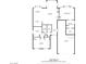 Detailed floorplan showcasing the layout of the house and its various rooms at 11157 Sandy Grove Ave, Las Vegas, NV 89144