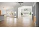 Open concept living room boasting with natural light and a vaulted ceiling at 11157 Sandy Grove Ave, Las Vegas, NV 89144