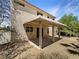 Large backyard with covered patio and lots of shade at 2125 Stone Well Rd, North Las Vegas, NV 89031