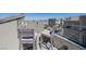 Rooftop deck with chairs offering scenic neighborhood views at 2151 Noble Perch St, Las Vegas, NV 89138