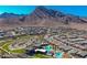 Beautiful planned community nestled at the foot of a mountain range at 2680 Nevada Agave Ln, Las Vegas, NV 89138