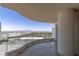 Enjoy the city views from this spacious balcony with glass railings and a large support column at 2777 Paradise Rd # 2302, Las Vegas, NV 89109