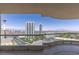 Enjoy stunning vistas of the city skyline and surrounding landscape from this private balcony at 2777 Paradise Rd # 2302, Las Vegas, NV 89109