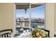City view through sliding glass doors near a dining table at 2777 Paradise Rd # 2302, Las Vegas, NV 89109