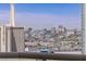 Unobstructed skyline view showing mountains in the distance and nearby hotels at 2777 Paradise Rd # 2302, Las Vegas, NV 89109
