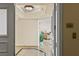 Hallway entrance leading to the living room with a unit number visible at 2777 Paradise Rd # 2302, Las Vegas, NV 89109