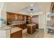 Well-appointed kitchen includes granite countertops, custom cabinets, and stainless steel appliances at 2777 Paradise Rd # 2302, Las Vegas, NV 89109
