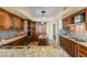 Spacious kitchen boasts granite counters, custom cabinetry, and stainless steel appliances at 2777 Paradise Rd # 2302, Las Vegas, NV 89109