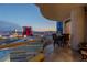 Balcony featuring a glass railing and offering great views of the city at 2877 Paradise Rd # 2602, Las Vegas, NV 89109