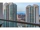 Expansive city view showing the buildings in the distance, displaying the vibrancy and scale of the urban landscape at 2877 Paradise Rd # 2602, Las Vegas, NV 89109