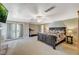 Spacious main bedroom with ensuite bath and access to the backyard at 3141 E Katie Ave, Las Vegas, NV 89121