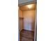 Closet with wood-look flooring and shelving at 3151 Soaring Gulls Dr # 2058, Las Vegas, NV 89128