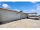 Covered patio and concrete backyard, perfect for outdoor entertaining at 460 Crestway Rd, Henderson, NV 89015