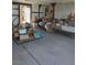 Garage with an open floor plan, versatile for various storage or workshop uses at 4727 Conrad St, Las Vegas, NV 89121
