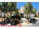 Charming single-Gathering home with mature landscaping and a welcoming entrance at 5041 Portraits Pl, Las Vegas, NV 89149