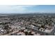 Wide aerial view of the city showing the community and surrounding neighborhood at 5400 Paul Kurtz Way # 105, Las Vegas, NV 89108