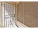 Inviting front entrance featuring a decorative security screen door at 5400 Paul Kurtz Way # 105, Las Vegas, NV 89108