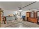Spacious garage featuring laundry appliances and ample space for storage solutions at 5400 Paul Kurtz Way # 105, Las Vegas, NV 89108