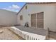 Patio features a sliding glass door that brings the outside in at 5400 Paul Kurtz Way # 105, Las Vegas, NV 89108