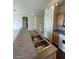 Open kitchen features laminate counters and stainless steel sink at 6316 Beige Bluff St # 201, North Las Vegas, NV 89081