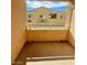 An outdoor patio with view of the community's other residential building at 6316 Beige Bluff St # 201, North Las Vegas, NV 89081