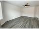 Comfortable bedroom with a ceiling fan and spacious closet at 6946 Motley Rd, Las Vegas, NV 89178