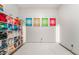 Bright hobby room with hardwood floors and yarn for crafts at 715 Orange Plume Walk, Henderson, NV 89011