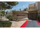 Casablanca entrance showcasing desert landscaping and building design at 725 N Royal Crest Cir # 228, Las Vegas, NV 89169
