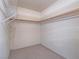 Walk-in closet with shelving and rod for organized storage at 725 N Royal Crest Cir # 228, Las Vegas, NV 89169