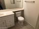 Well-maintained bathroom featuring a toilet, sink, and vanity at 75 N Valle Verde Dr # 2121, Henderson, NV 89074