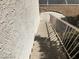 View from the top of the condo stairs looking downward at 75 N Valle Verde Dr # 2121, Henderson, NV 89074