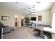 Open-plan living area offering versatile space with bathroom access at 7727 Widewing Dr, North Las Vegas, NV 89084
