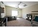 Comfortable living room with modern lighting and plenty of space at 7727 Widewing Dr, North Las Vegas, NV 89084