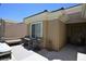 Charming patio area with seating, ideal for outdoor relaxation at 7727 Widewing Dr, North Las Vegas, NV 89084