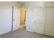 This bedroom boasts closet and doorway access at 8793 Candelabra Ct, Las Vegas, NV 89148
