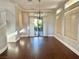 Spacious living room offers natural light and sliding glass doors for outdoor access at 8931 Lansberry Ct, Las Vegas, NV 89147