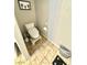 Bathroom with a modern toilet and minimalist design at 1355 Grass Creek Ave # 1, Henderson, NV 89012