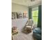 Bright and spacious bedroom with a toddler bed and Bedroom decor at 1355 Grass Creek Ave # 1, Henderson, NV 89012
