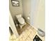 Compact toilet room featuring modern fixtures, a clean design, and efficient use of space at 1355 Grass Creek Ave # 1, Henderson, NV 89012