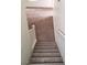 Carpeted staircase leading upstairs with neutral walls and natural light at 167 Desert Pond Ave, Henderson, NV 89002