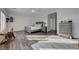Large main bedroom with wood floors and ample closet space at 2261 Evening Lights St, Henderson, NV 89052