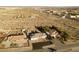 Aerial view showcasing the property's landscape and neighborhood in the desert landscape at 2261 Pampa Ave, Pahrump, NV 89048