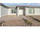 Close up of the front entry and large double-door entrance at 2261 Pampa Ave, Pahrump, NV 89048